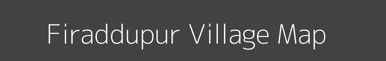 Map of Firaddupur Village in Uttar Pradesh Image