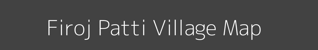 Map of Firoj Patti Village in Uttar Pradesh Image