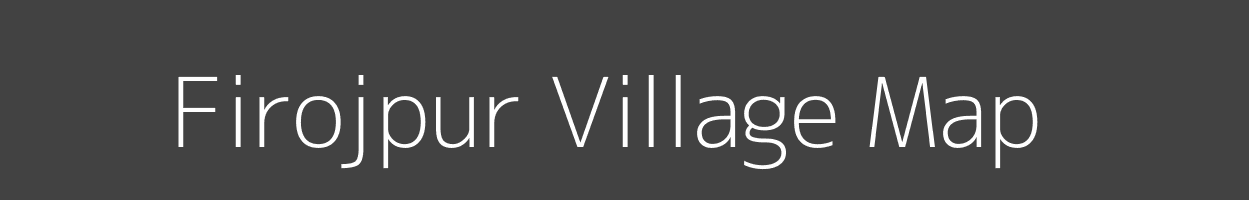 Map of Firojpur Village in Uttar Pradesh Image