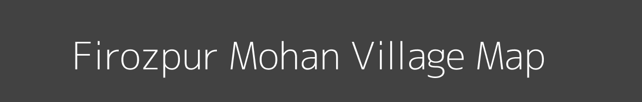 Map of Firozpur Mohan Village in Uttar Pradesh Image