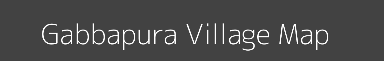 Map of Gabbapura Village in Madhya Pradesh Image