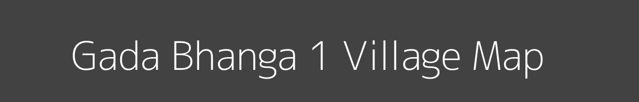 Map of Gada Bhanga 1 Village in Odisha Image