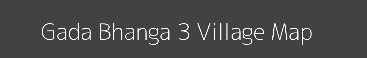 Map of Gada Bhanga 3 Village in Odisha Image