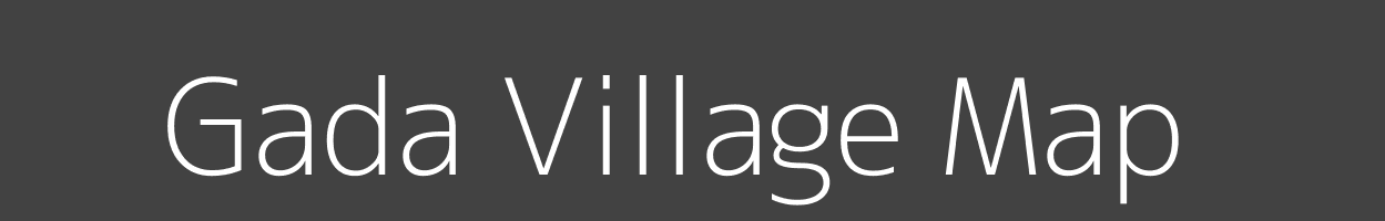 Map of Gada Village in Madhya Pradesh Image