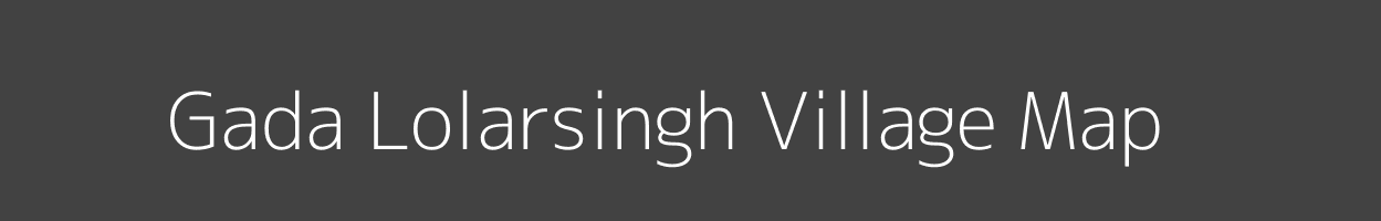 Map of Gada Lolarsingh Village in Madhya Pradesh Image
