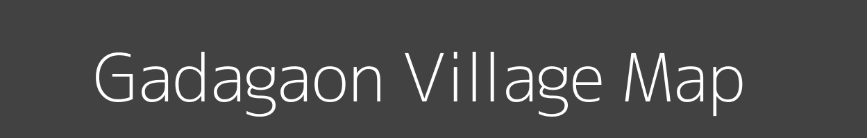 Map of Gadagaon Village in Madhya Pradesh Image