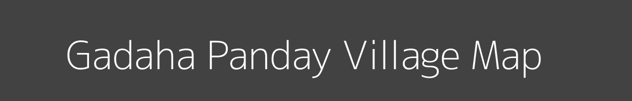 Map of Gadaha Panday Village in Uttar Pradesh Image