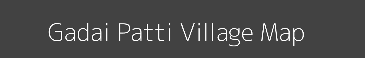 Map of Gadai Patti Village in Uttar Pradesh Image
