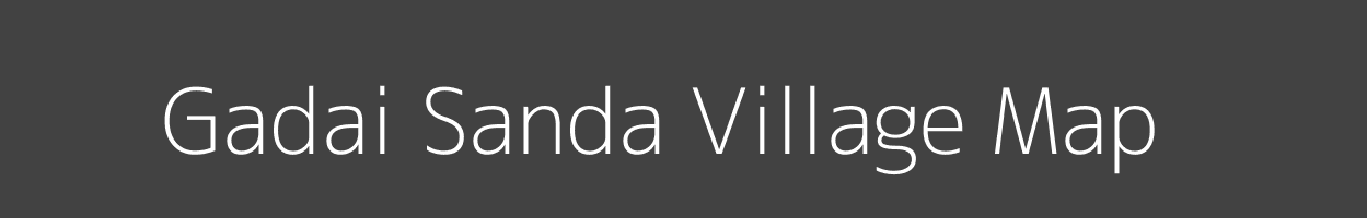 Map of Gadai Sanda Village in Uttar Pradesh Image