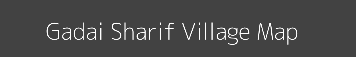 Map of Gadai Sharif Village in Uttar Pradesh Image