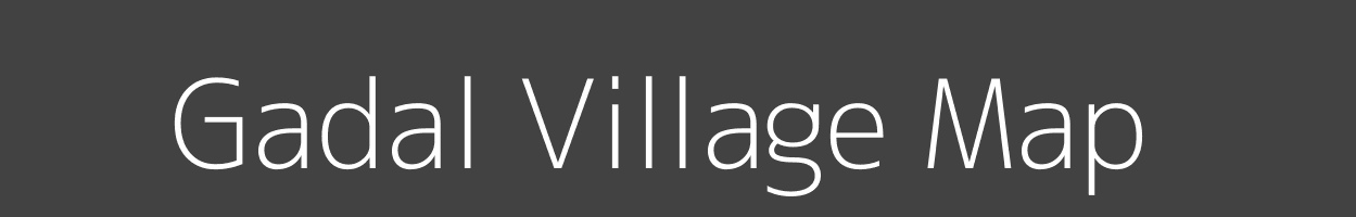 Map of Gadal Village in Uttar Pradesh Image