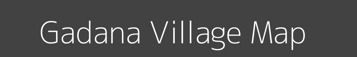 Map of Gadana Village in Rajasthan Image