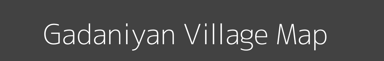 Map of Gadaniyan Village in Uttar Pradesh Image