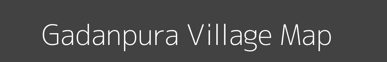 Map of Gadanpura Village in Uttar Pradesh Image