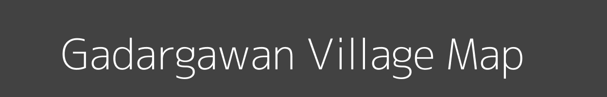 Map of Gadargawan Village in Madhya Pradesh Image