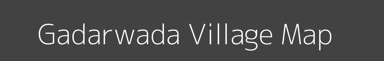 Map of Gadarwada Village in Madhya Pradesh Image