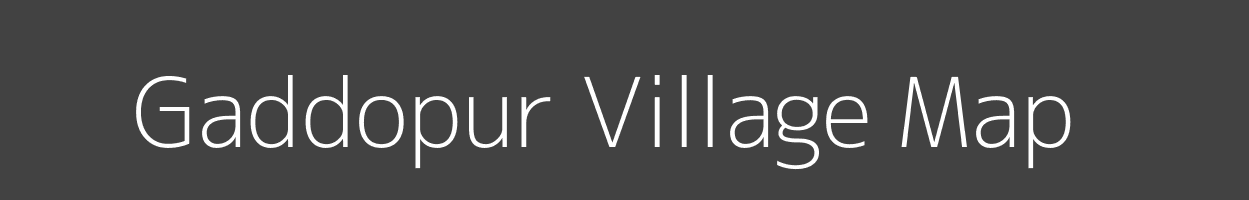 Map of Gaddopur Village in Uttar Pradesh Image