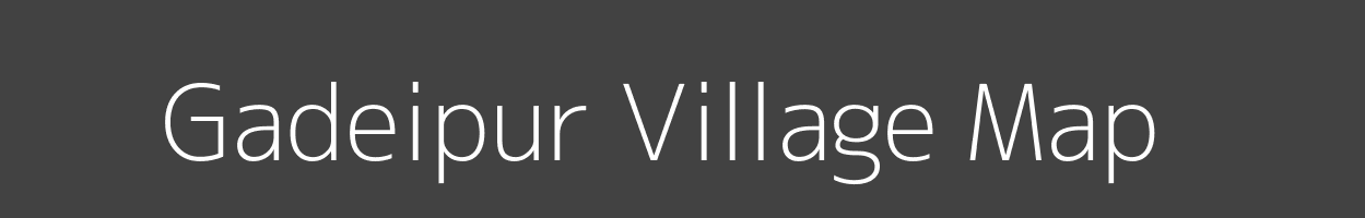 Map of Gadeipur Village in Odisha Image