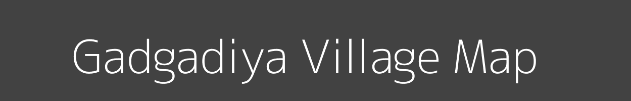 Map of Gadgadiya Village in Madhya Pradesh Image