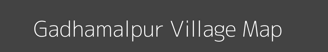 Map of Gadhamalpur Village in Uttar Pradesh Image