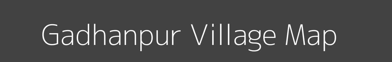 Map of Gadhanpur Village in Gujarat Image