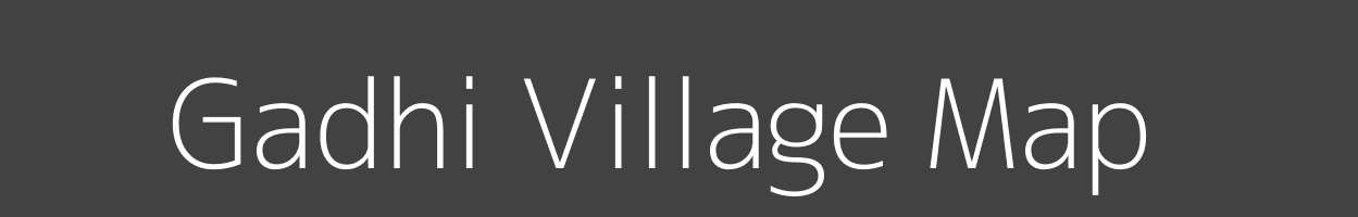 Map of Gadhi Village in Madhya Pradesh Image