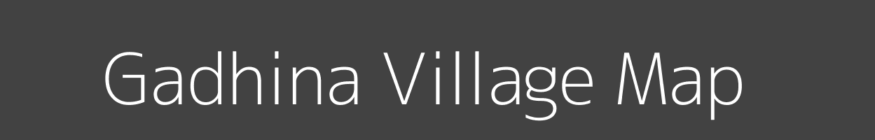 Map of Gadhina Village in Uttar Pradesh Image