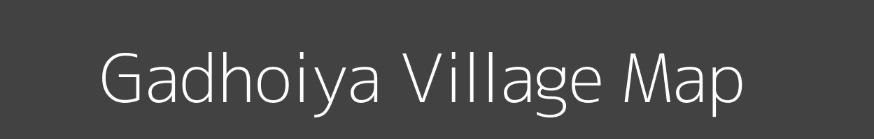 Map of Gadhoiya Village in Madhya Pradesh Image