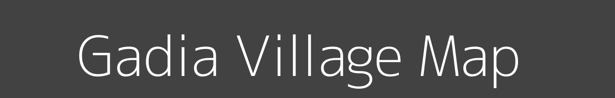 Map of Gadia Village in Uttar Pradesh Image