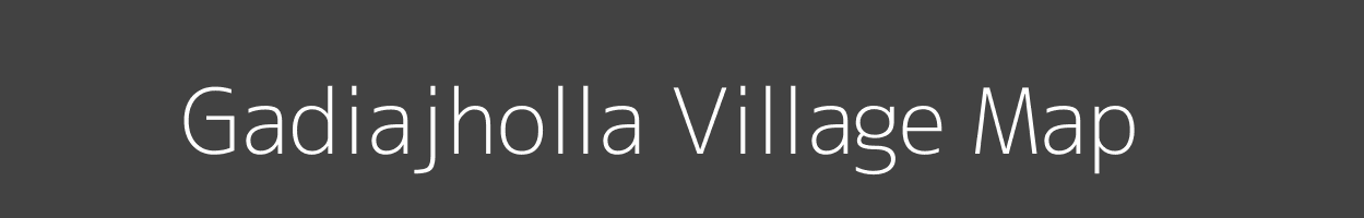 Map of Gadiajholla Village in Odisha Image