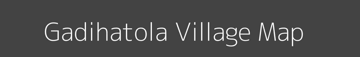 Map of Gadihatola Village in Madhya Pradesh Image