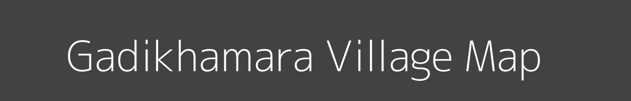 Map of Gadikhamara Village in Odisha Image