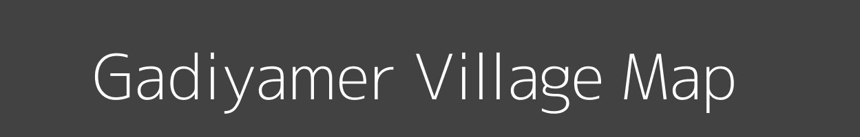 Map of Gadiyamer Village in Madhya Pradesh Image