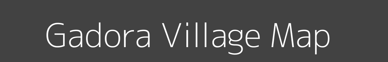 Map of Gadora Village in Jammu and Kashmir Image