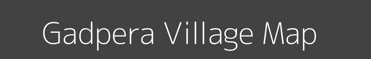 Map of Gadpera Village in Madhya Pradesh Image