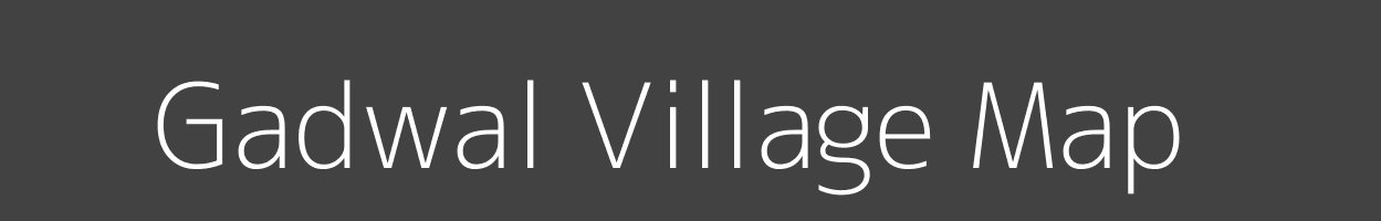 Map of Gadwal Village in Jammu and Kashmir Image