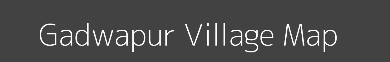 Map of Gadwapur Village in Uttar Pradesh Image