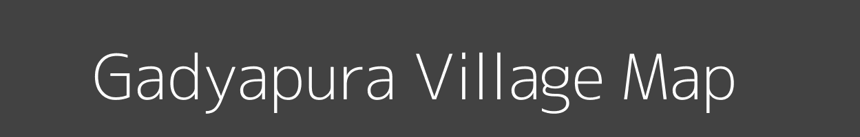 Map of Gadyapura Village in Madhya Pradesh Image