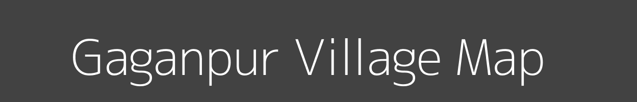 Map of Gaganpur Village in Uttar Pradesh Image