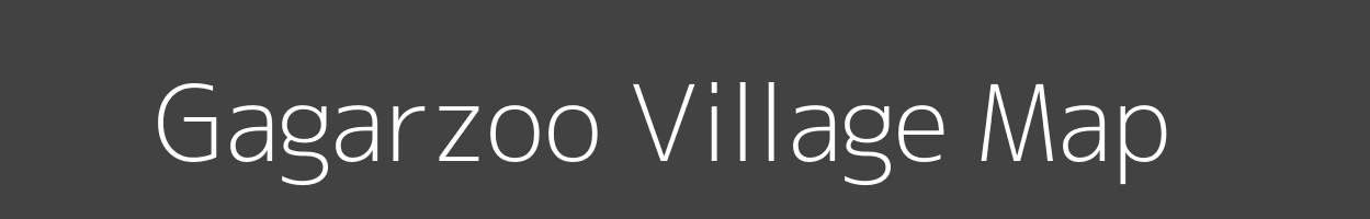 Map of Gagarzoo Village in Jammu and Kashmir Image