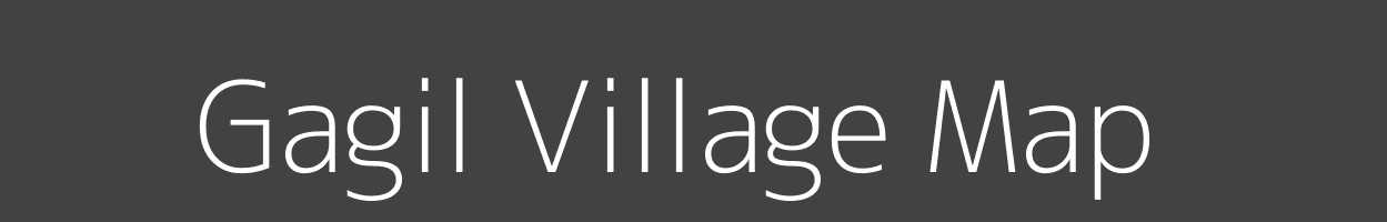 Map of Gagil Village in Uttarakhand Image