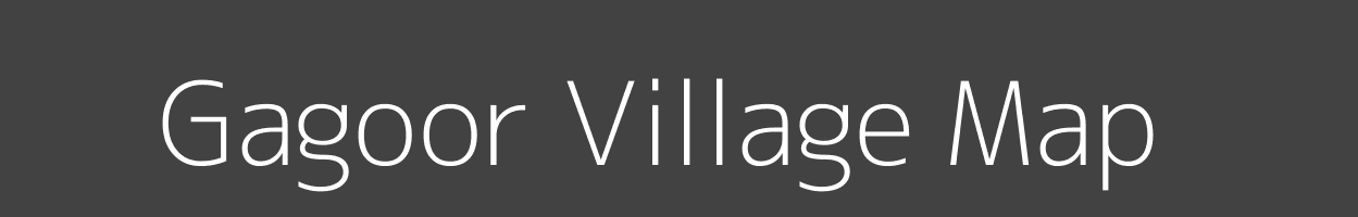 Map of Gagoor Village in Uttar Pradesh Image