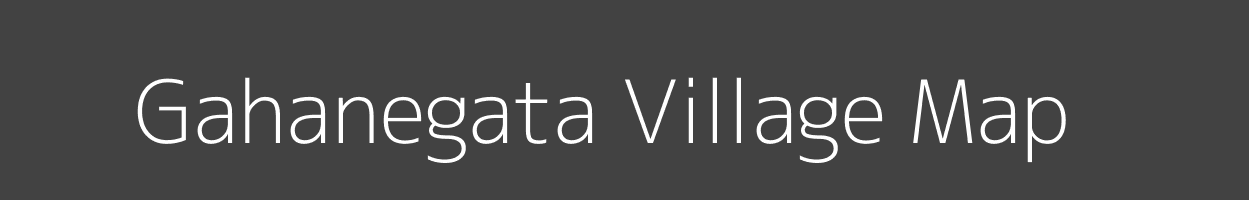 Map of Gahanegata Village in Maharashtra Image