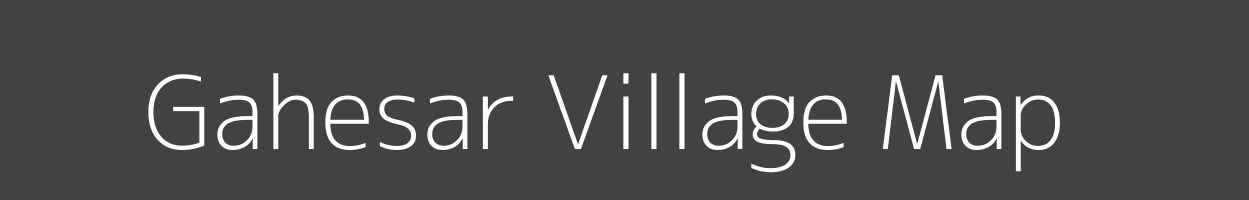 Map of Gahesar Village in Uttar Pradesh Image