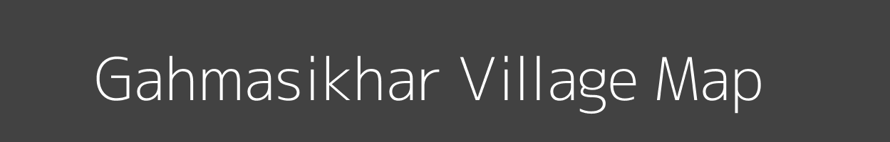 Map of Gahmasikhar Village in Odisha Image