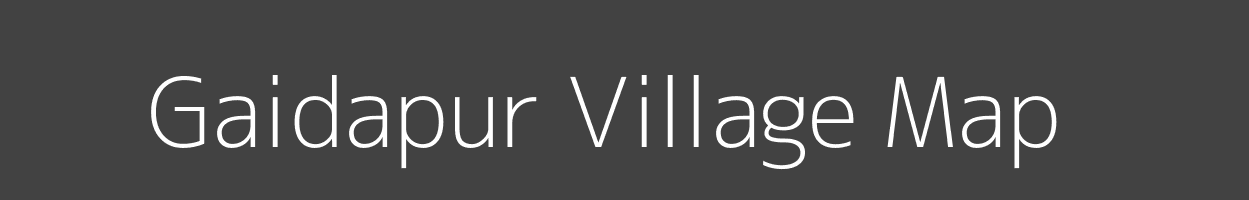 Map of Gaidapur Village in Uttar Pradesh Image