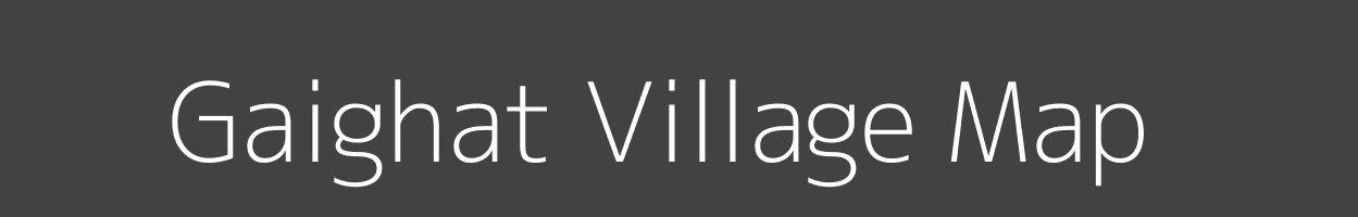 Map of Gaighat Village in Bihar Image