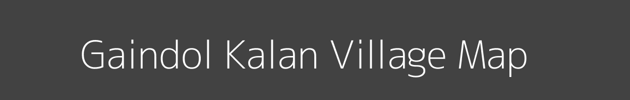 Map of Gaindol Kalan Village in Madhya Pradesh Image