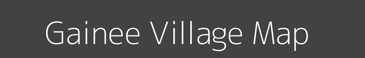 Map of Gainee Village in Uttar Pradesh Image