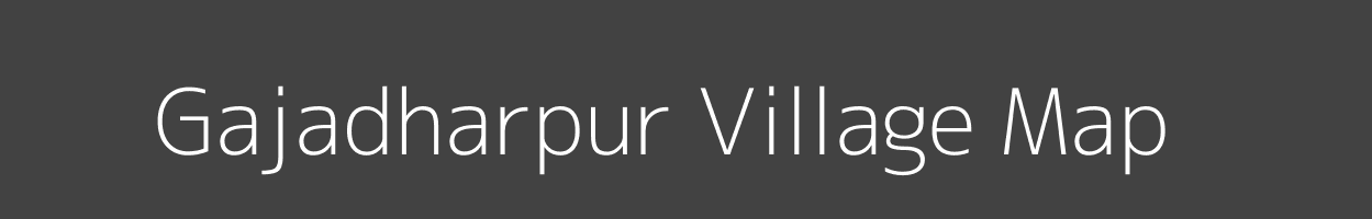 Map of Gajadharpur Village in Uttar Pradesh Image